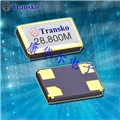 Transko晶振,CS53A晶振,低功耗石英晶體